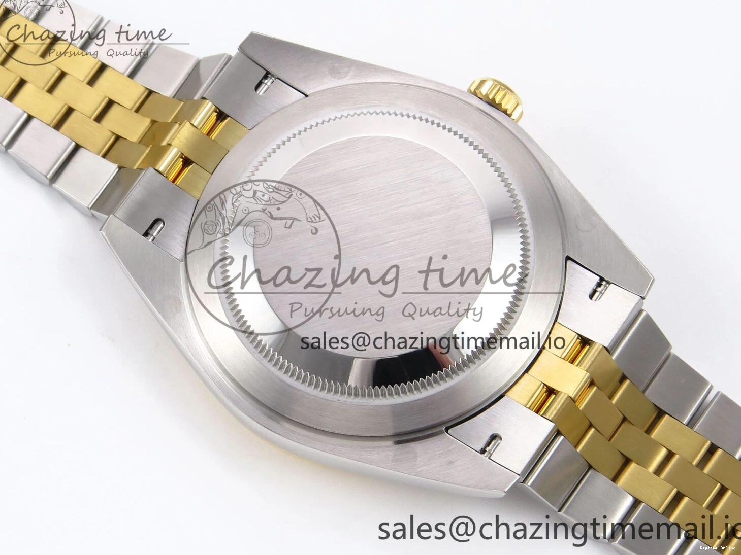 0116 DateJust 41 126333 EWEF Best Edition YG Texuted Dial on SS YG Jubilee Bracelet A Snug 992